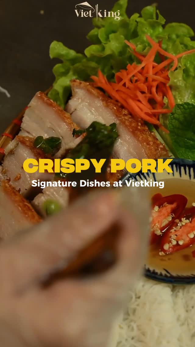 Holiday gatherings taste better with Vietking’s iconic Crispy Pork - crisp skin, tender meat, flavours everyone loves. D...