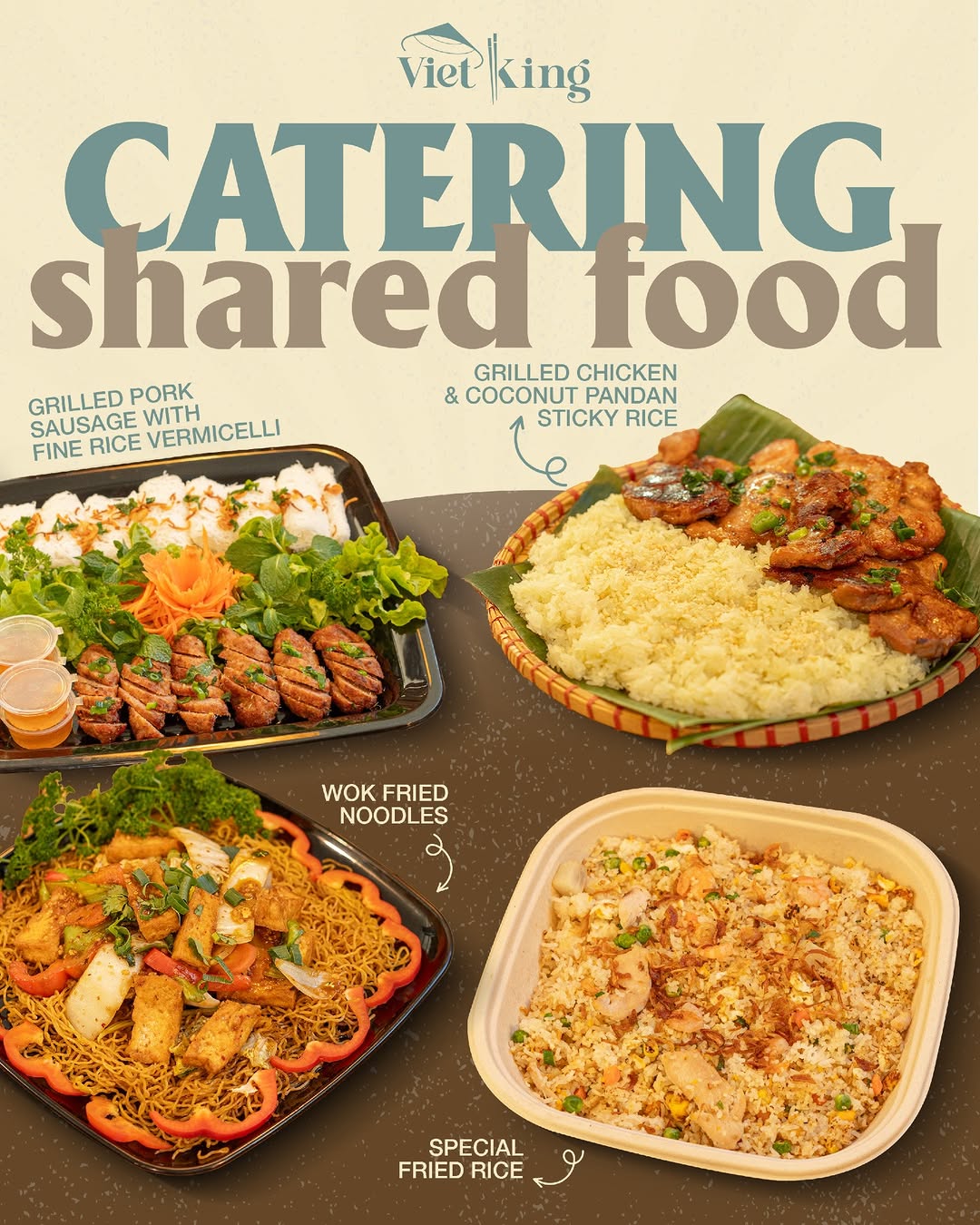 🎉 Your year-end feast isn’t complete without these Vietking favourites. 👉From grilled coconut pandan sticky rice to wo...